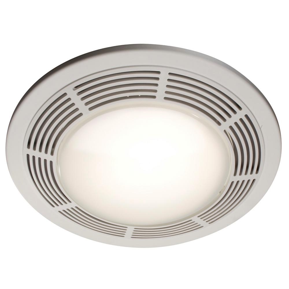 Broan 100 Cfm Ceiling Bathroom Exhaust Fan With Light And Night Light pertaining to size 1000 X 1000