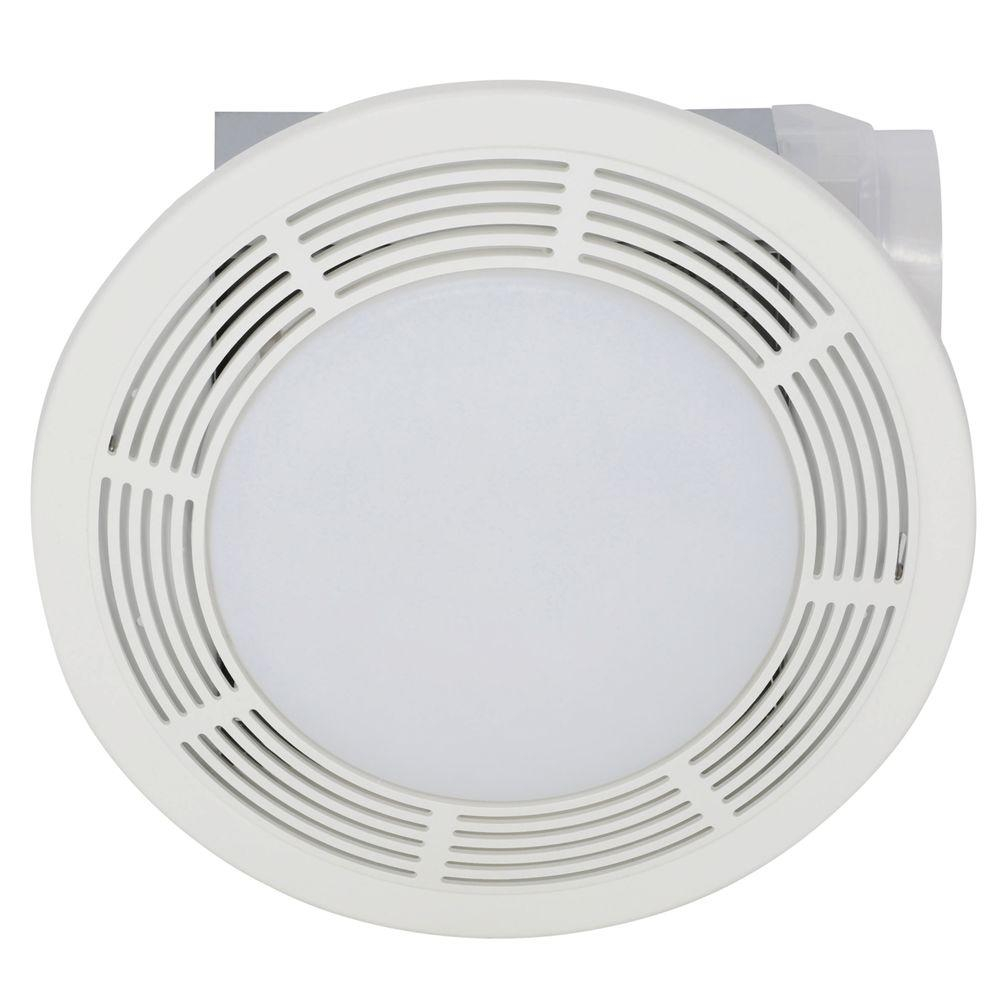 Broan 100 Cfm Ceiling Bathroom Exhaust Fan With Light in proportions 1000 X 1000