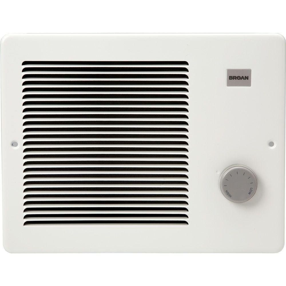 Broan 174 Wall Heater 7501500 Watt 120 Vac White Painted pertaining to size 1000 X 1000