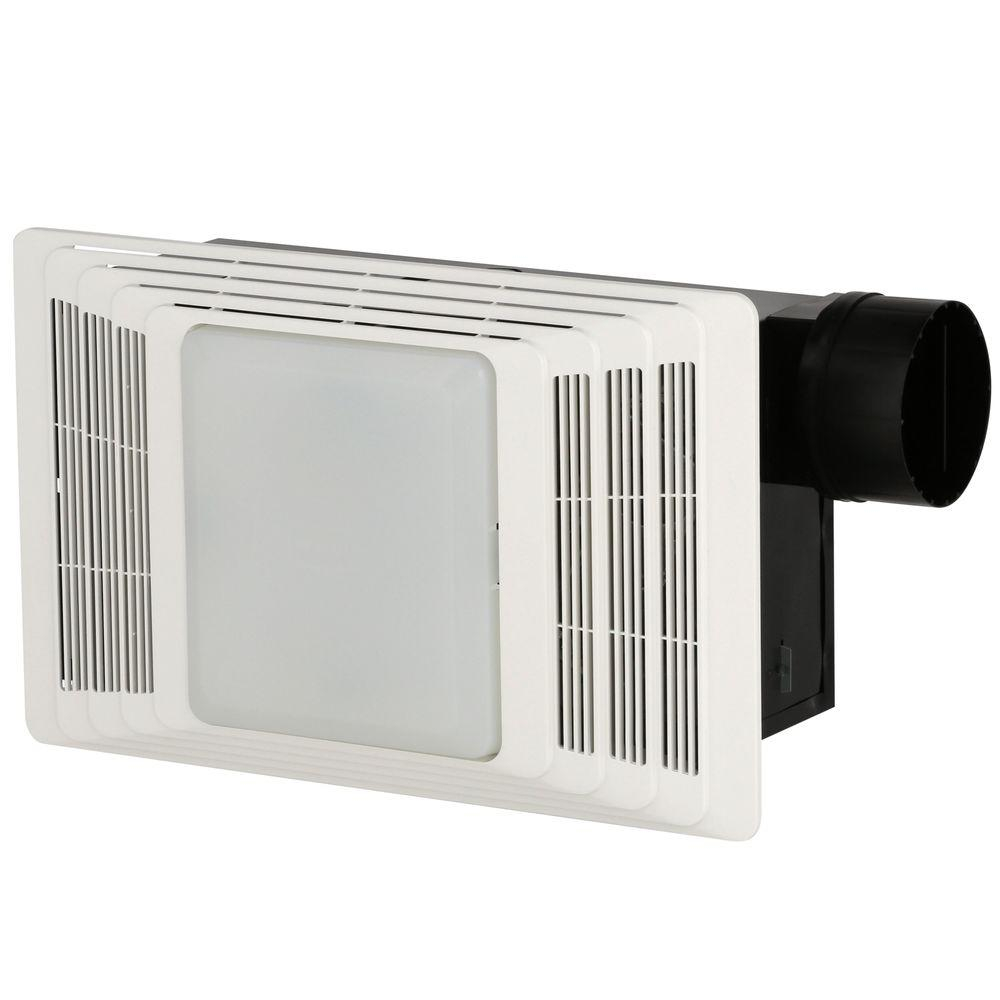 Broan 50 Cfm Ceiling Bathroom Exhaust Fan With Light And Heater pertaining to size 1000 X 1000