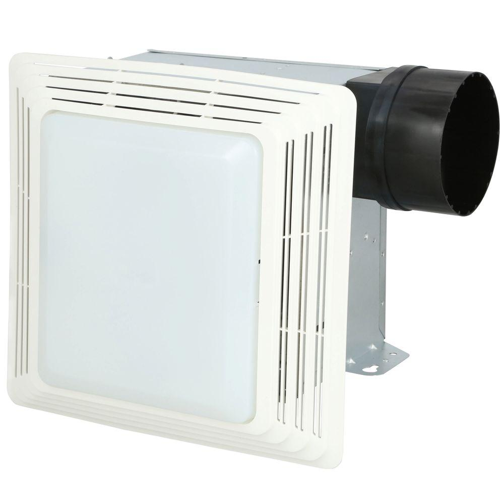 Broan 50 Cfm Ceiling Bathroom Exhaust Fan With Light inside proportions 1000 X 1000