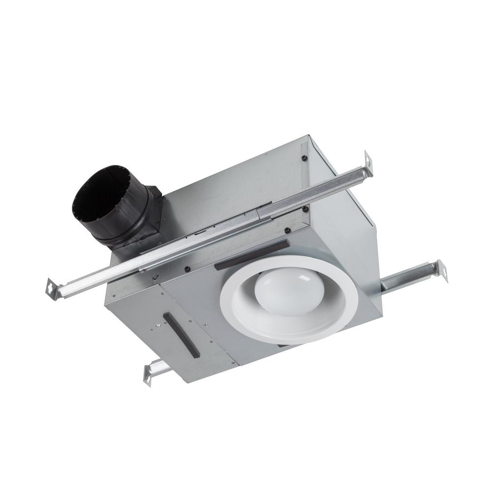 Broan 50 Cfm80 Cfm Recessed Bathroom Exhaust Fan With Light with regard to size 1000 X 1000
