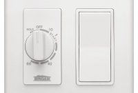 Broan Nutone 15 Amp 60 Minute In Wall Dial Timer With Rocker Switch White intended for dimensions 1000 X 1000