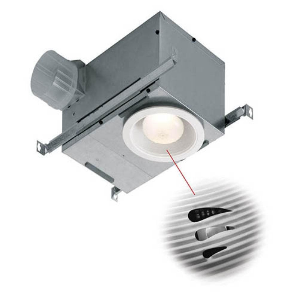 Broan Nutone 744sflnt Recessed Bathroom Humidity Sensing Fan pertaining to sizing 1000 X 1000