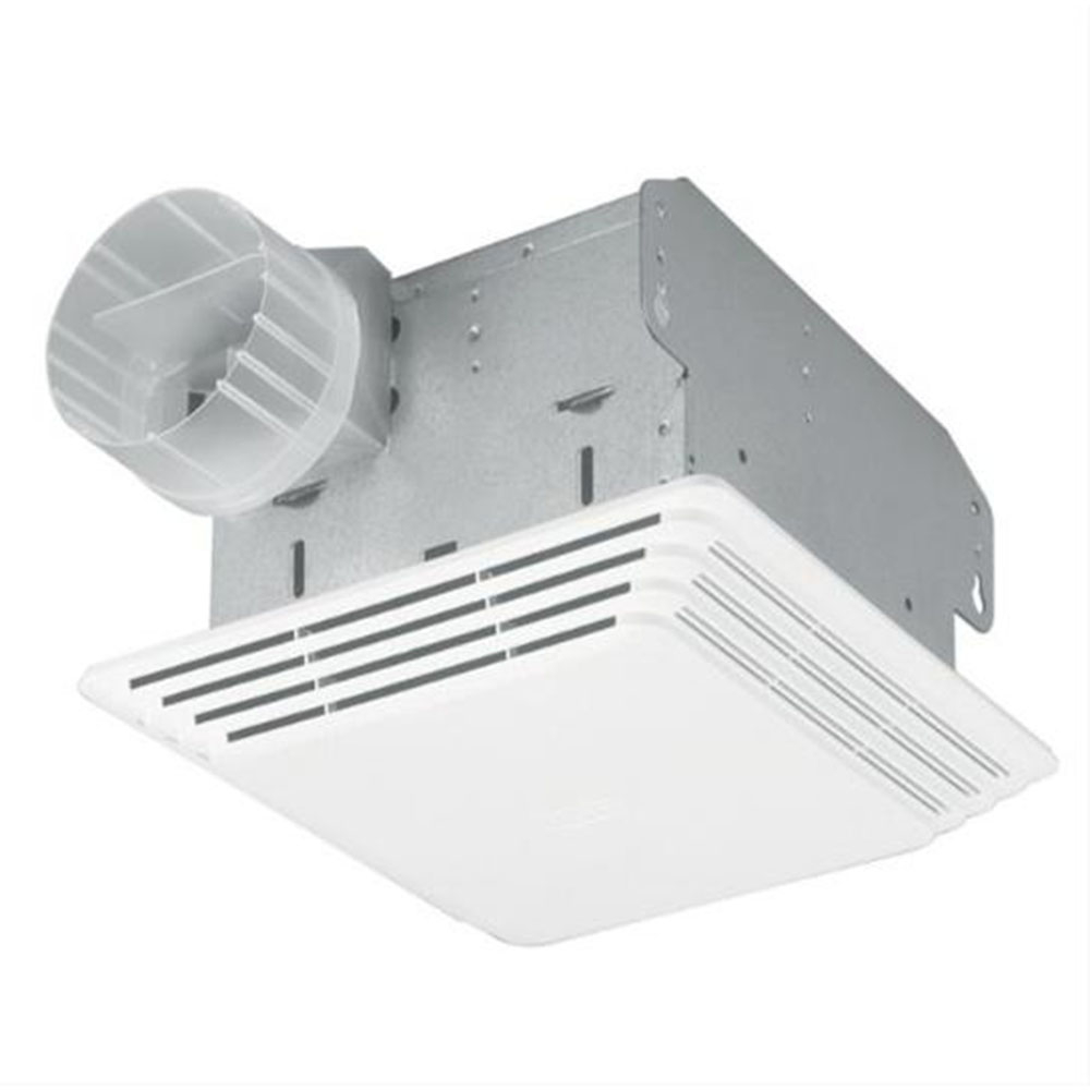 Broan Nutone Dxf90 4 90cfm 25 Sones Deluxe Series Bathroom Fan White intended for proportions 1000 X 1000