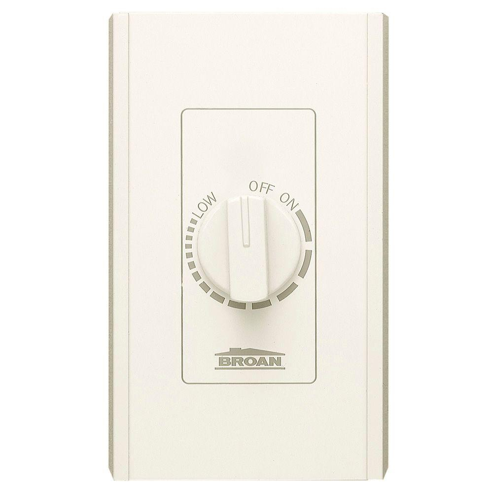 Broan Nutone Ivory Electronic Variable Speed Wall Control intended for measurements 1000 X 1000