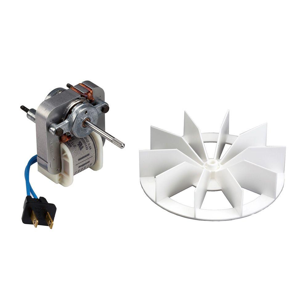 Broan Replacement Motor And Impeller For 659 And 678 Bathroom Exhaust Fans for measurements 1000 X 1000