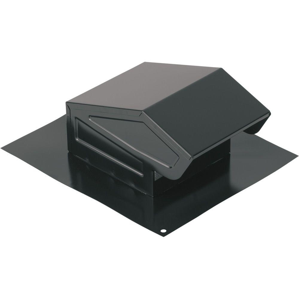 Broan Roof Cap With Built In Damper For 3 In Or 4 In Round Duct In Black with regard to dimensions 1000 X 1000
