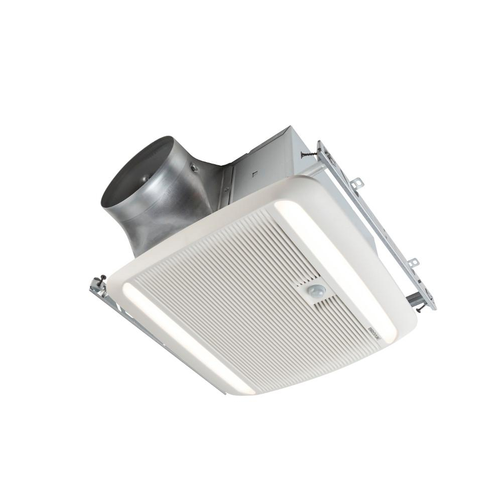 Broan Ultra Green Zb Series 80 Cfm Multi Speed Ceiling Bathroom Exhaust Fan With Led Light And Motion Sensing Energy Star with proportions 1000 X 1000