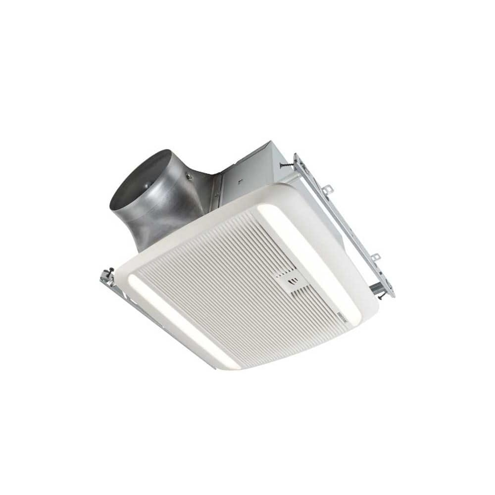 Broan Zb110hl1 110 Cfm 03 Sone Ceiling Mounted Led Lighted Exhaust Fan With Hum White for sizing 1000 X 1000