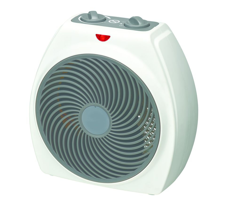 C20fhw18 Portable Hot Cool Fan Heater White inside proportions 1000 X 887