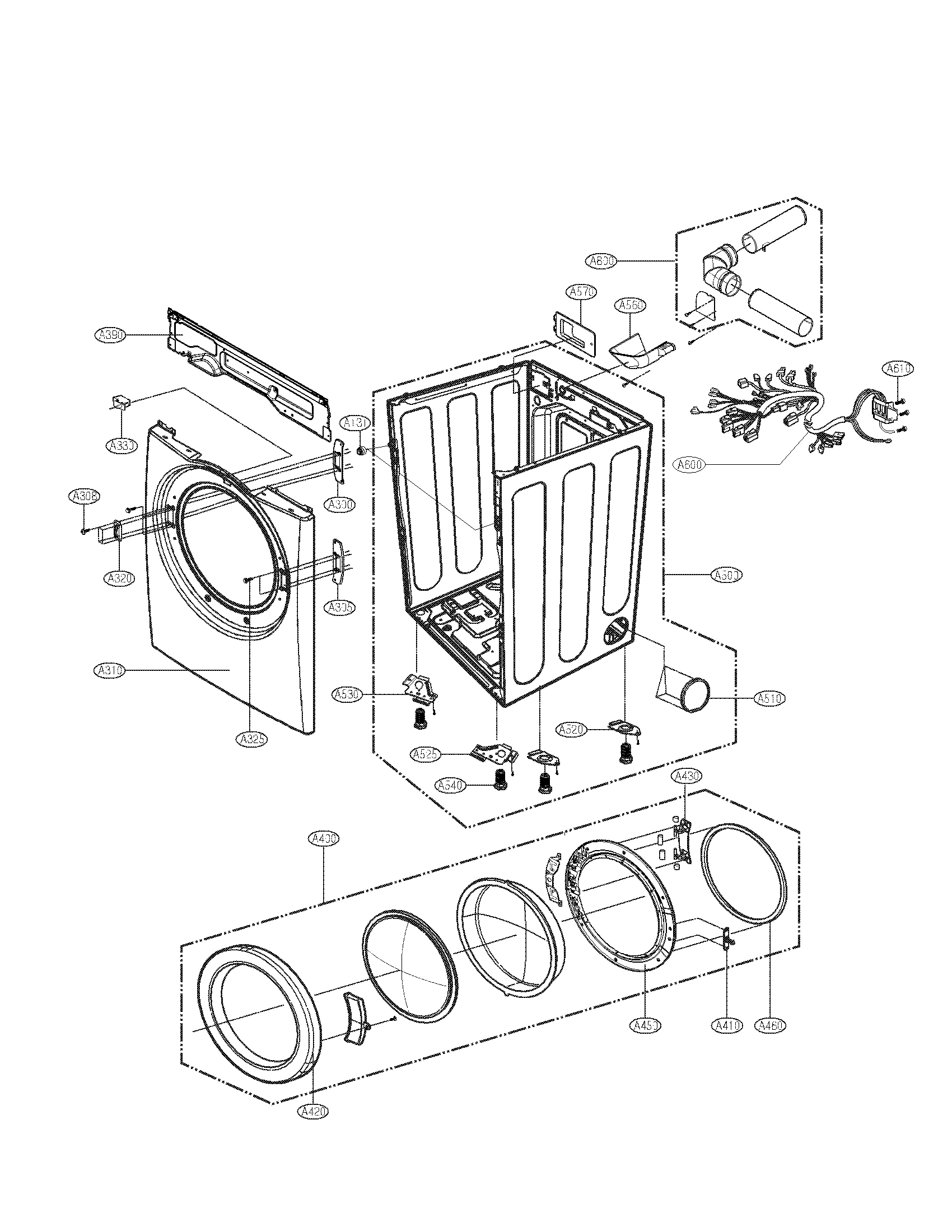 Cabinet And Door Assembly Parts Diagram Parts List For inside size 1700 X 2200