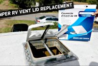 Camper Rv Vent Lid Replacement Rv Roof Vent Removal Replacement intended for dimensions 1280 X 720