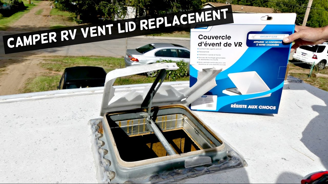 Camper Rv Vent Lid Replacement Rv Roof Vent Removal Replacement intended for dimensions 1280 X 720