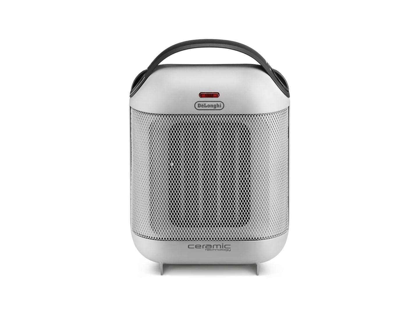 Capsule Fan Heater Grey Portable Heating Delonghi intended for dimensions 1440 X 1080