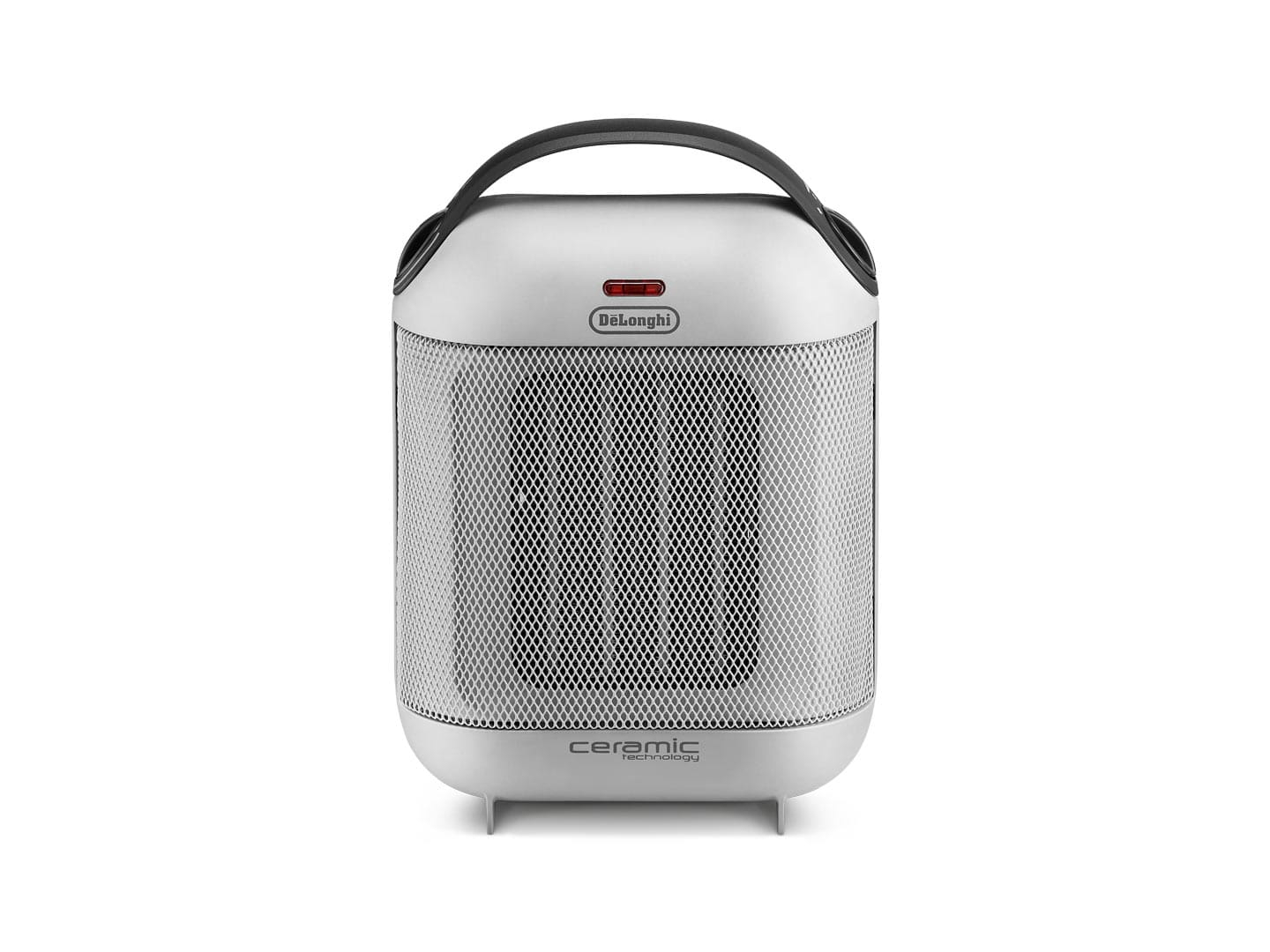 Capsule Fan Heater Grey Portable Heating Delonghi regarding proportions 1440 X 1080