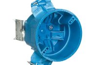 Carlon 25 Cu In New Work Ceiling Fan Electrical Box Super Blue intended for measurements 1000 X 1000