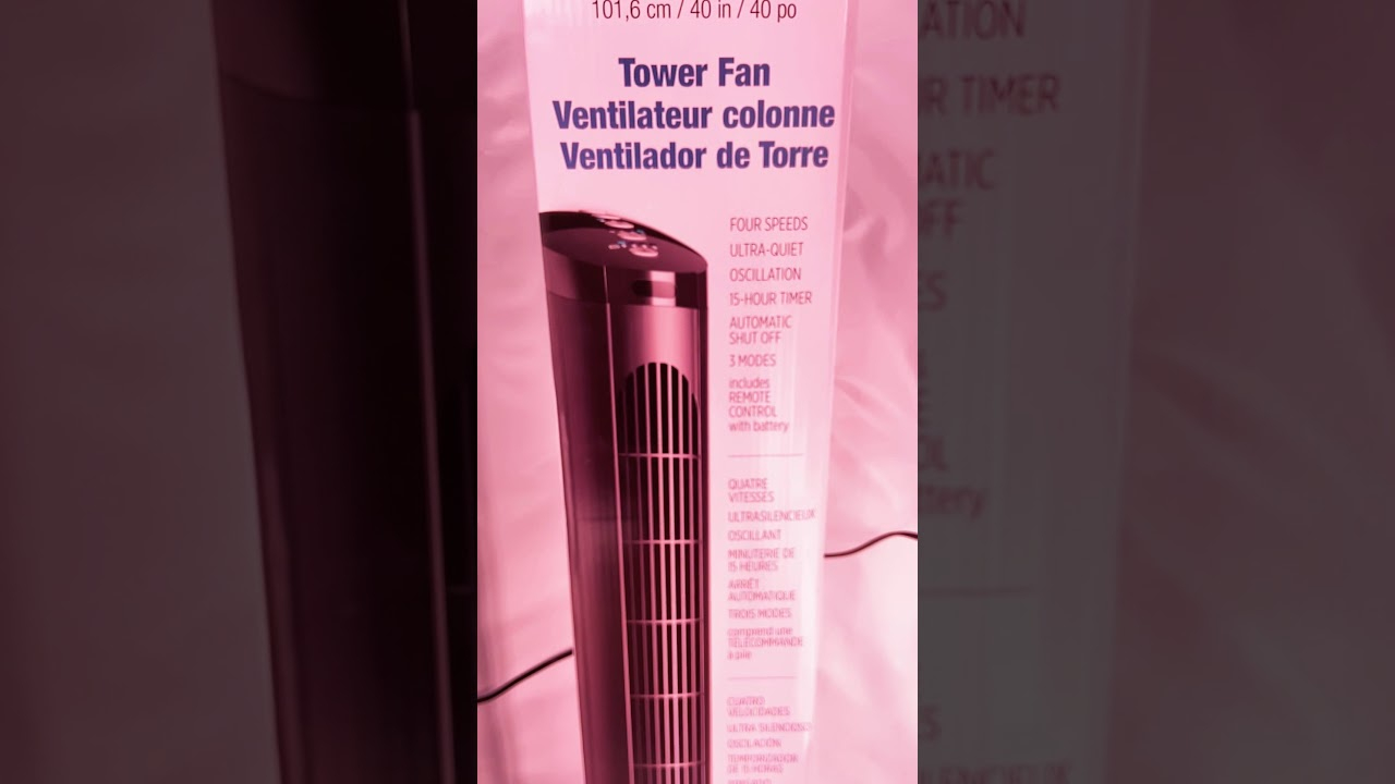 Cascade Tower Fan Review Grow Room Ventilation inside sizing 1280 X 720