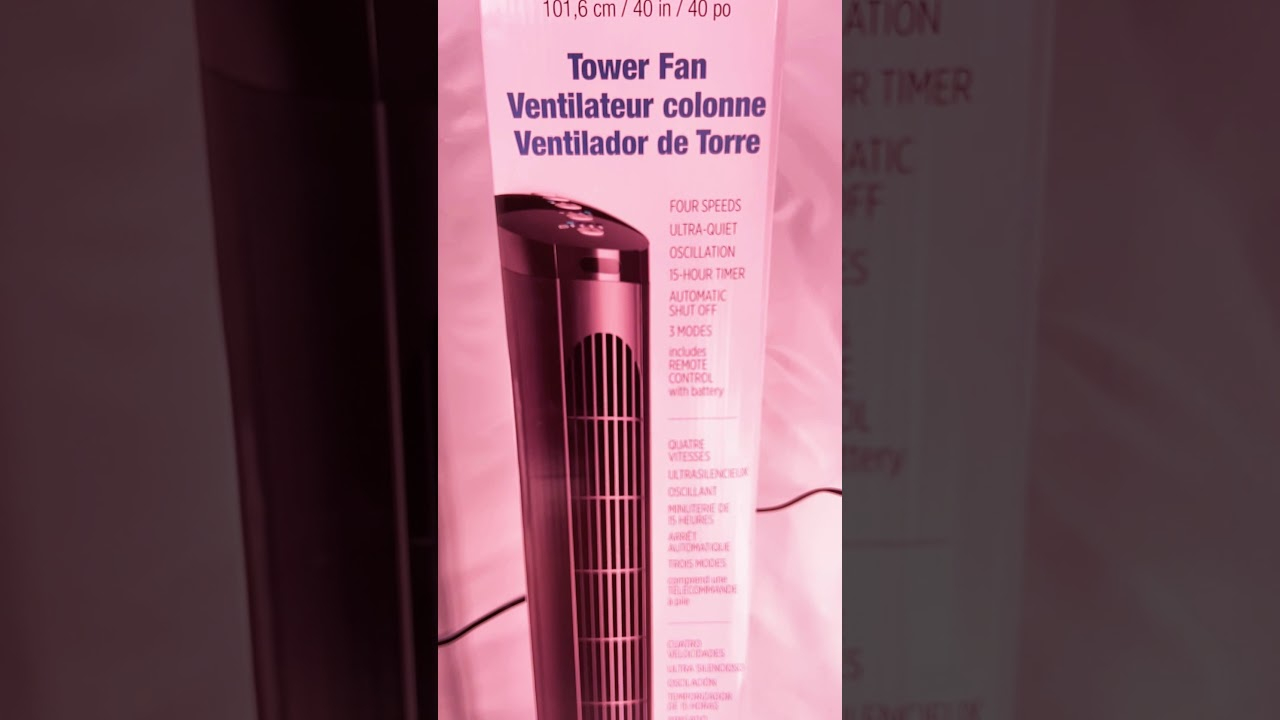 Cascade Tower Fan Review Grow Room Ventilation intended for dimensions 1280 X 720