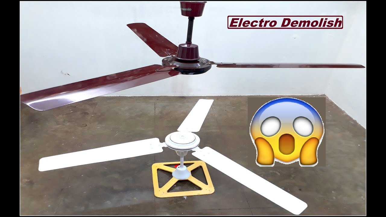 Ceiling Fan Falling On Another Ceiling Fan While Both Spinning In Full Speed Part 9 Hd1080p pertaining to measurements 1280 X 720