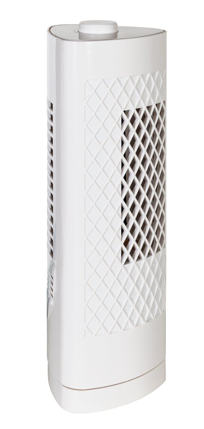 Challenge White Mini Tower Fan In 2020 Tower Fan Mini Argos with proportions 658 X 1382
