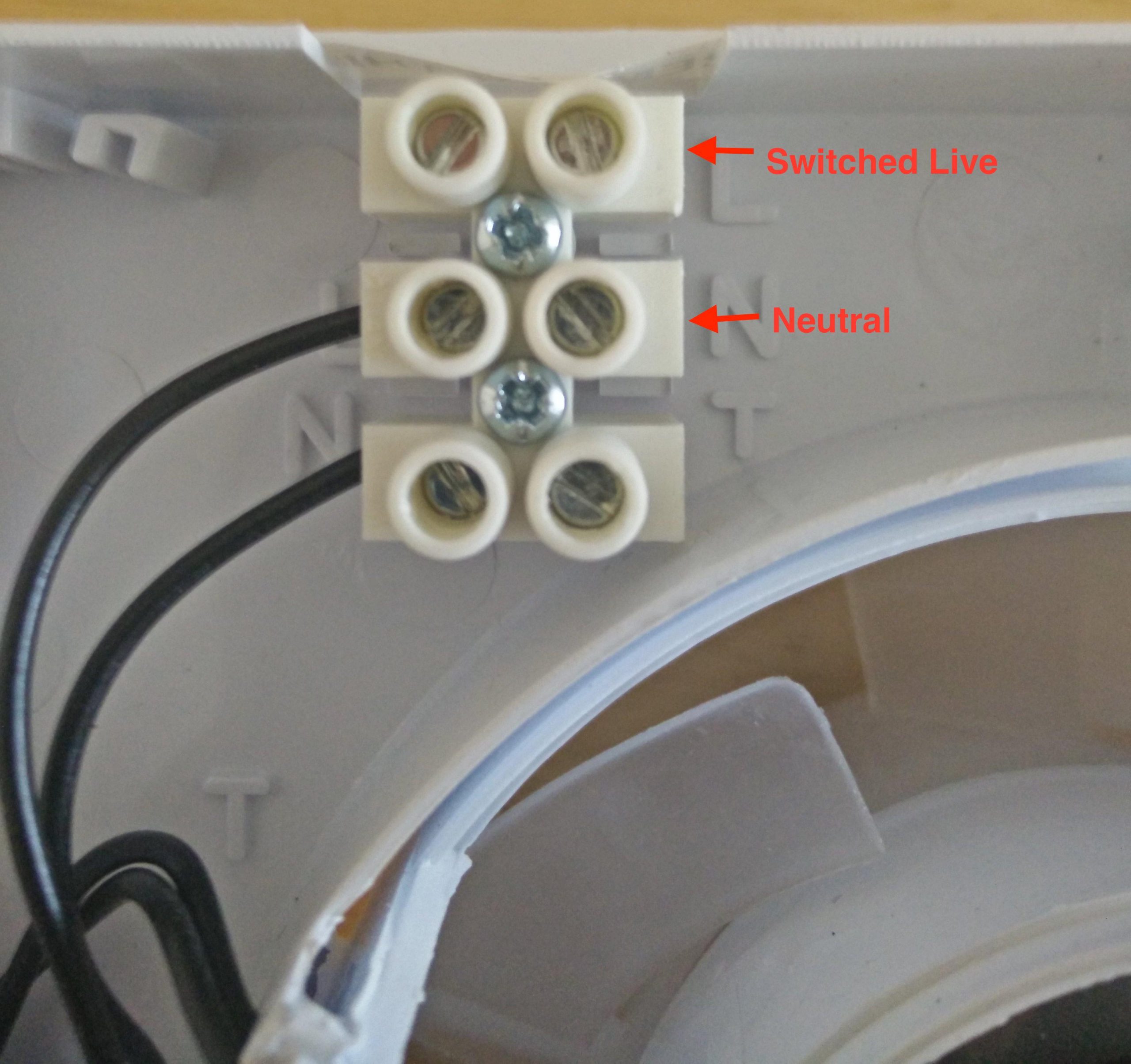 Changing Bathroom Extractor Fan From Timed To Standard intended for dimensions 3120 X 2935