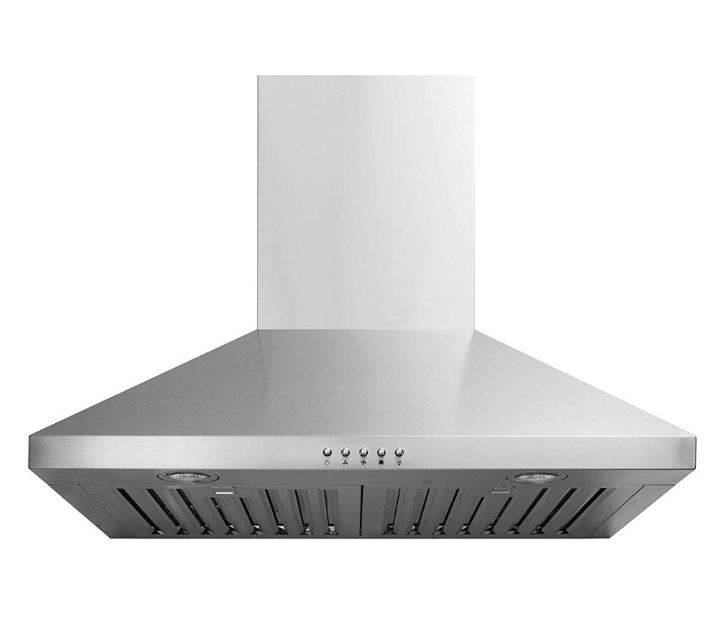 Chef 30 Wm 530 30 Wall Mount Range Hood W Powerful Blower Mechanic Button Control Six Layer Aluminum Filter Halogen Lamps Fits 6 Duct Or with regard to proportions 1038 X 908