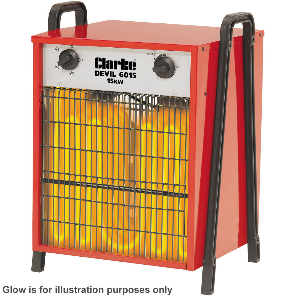 Clarke Devil 6015 15kw Industrial Electric Fan Heater 400v pertaining to measurements 1000 X 1000