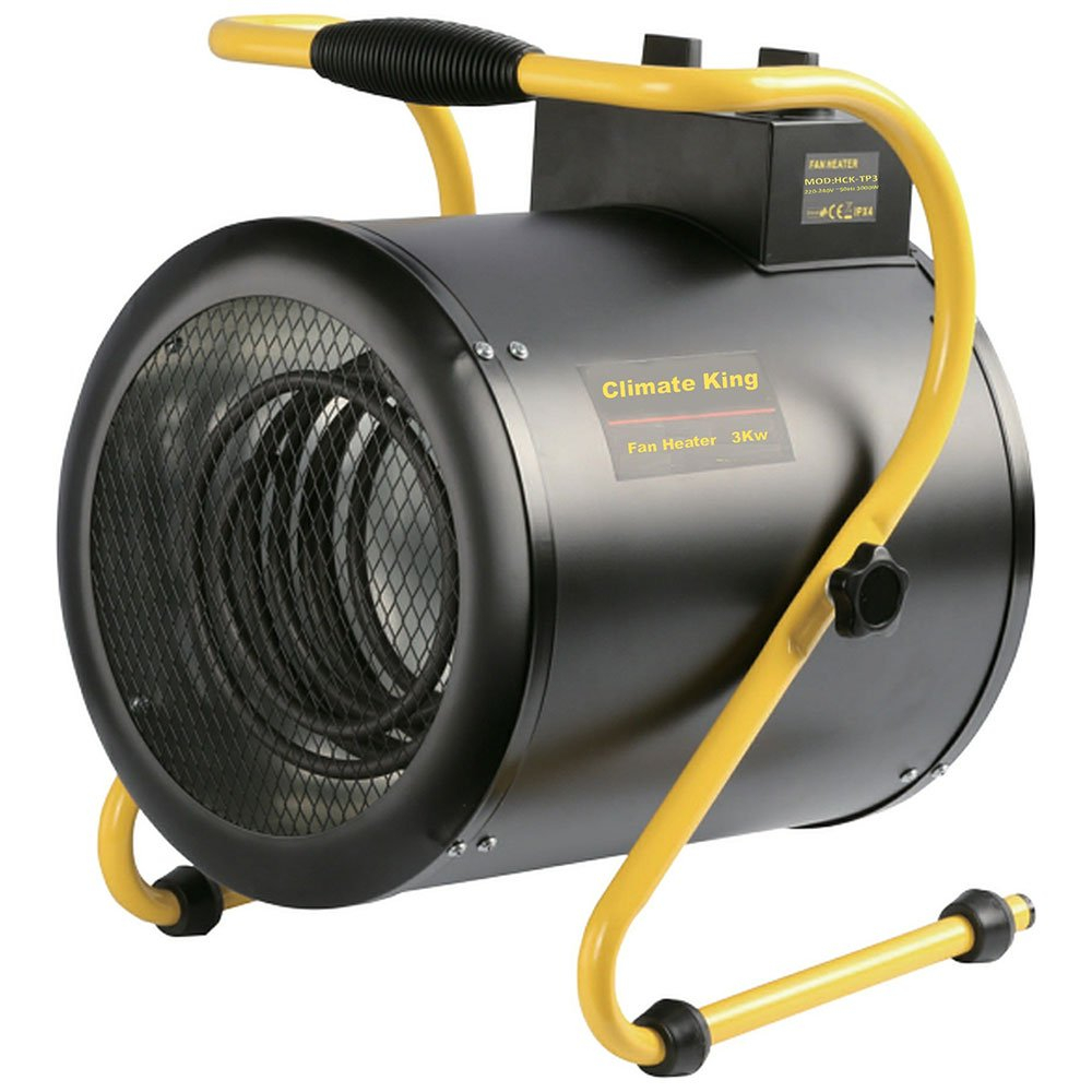 Climate King 3kw Torpedo Fan Heater With 2 Heating Levels Plus A Fan Only Mode regarding size 1000 X 1000