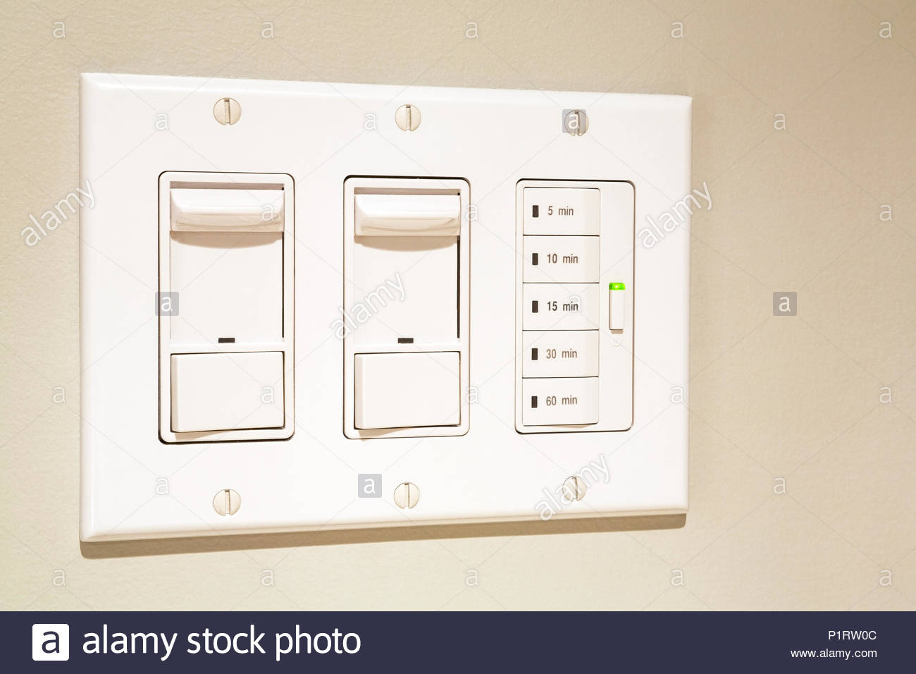 Close Up Of Incandescent Dimmer Lighting Wall Switches And regarding dimensions 1300 X 956