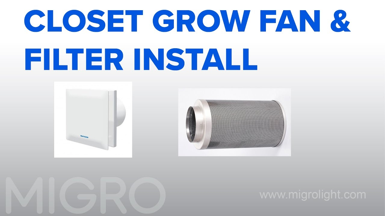Closet Grow Build 1 Fan And Filter Install pertaining to measurements 1280 X 720