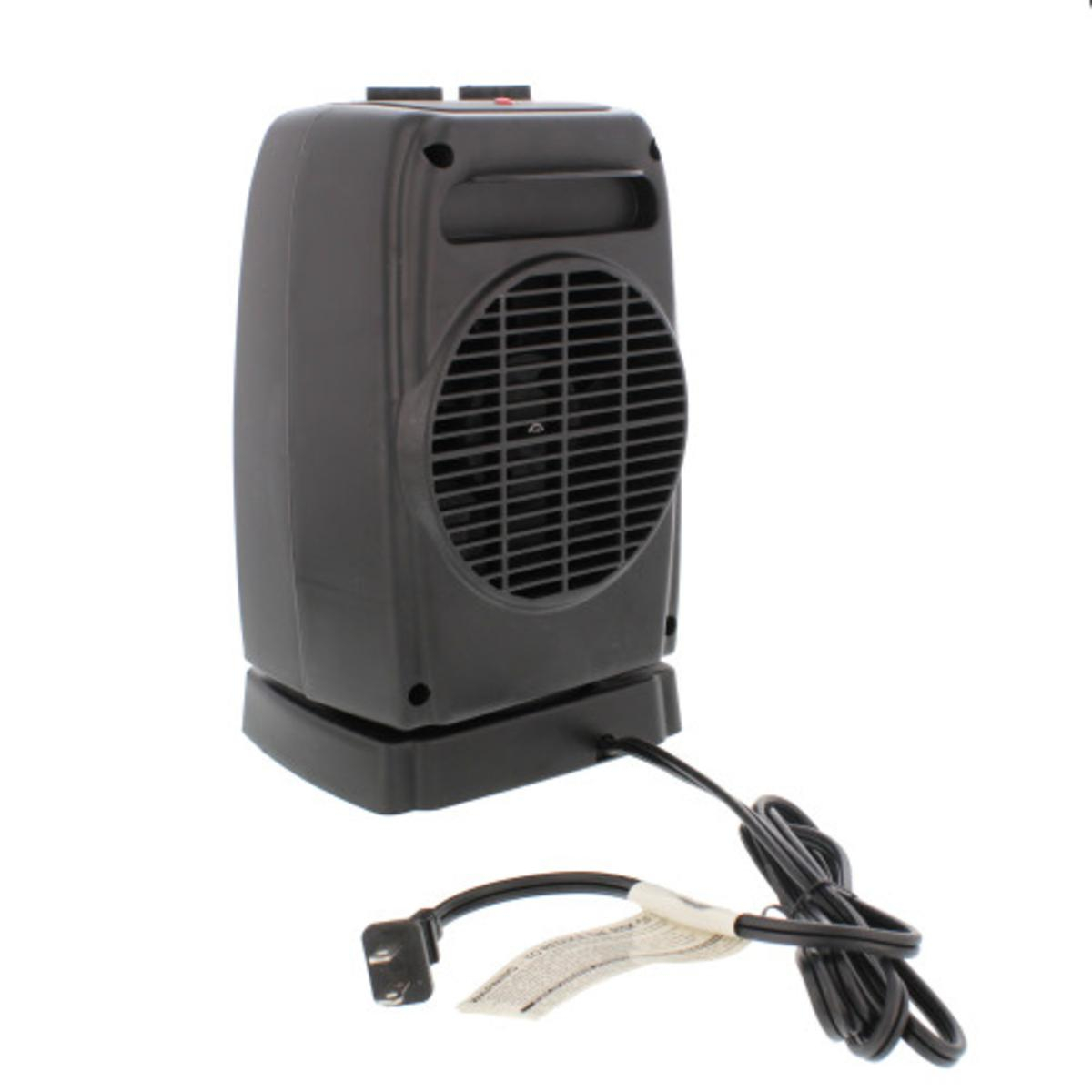 Comfort Zone Oscillating Ceramic Portable Fan Forced Heater Cz448 inside dimensions 1200 X 1200