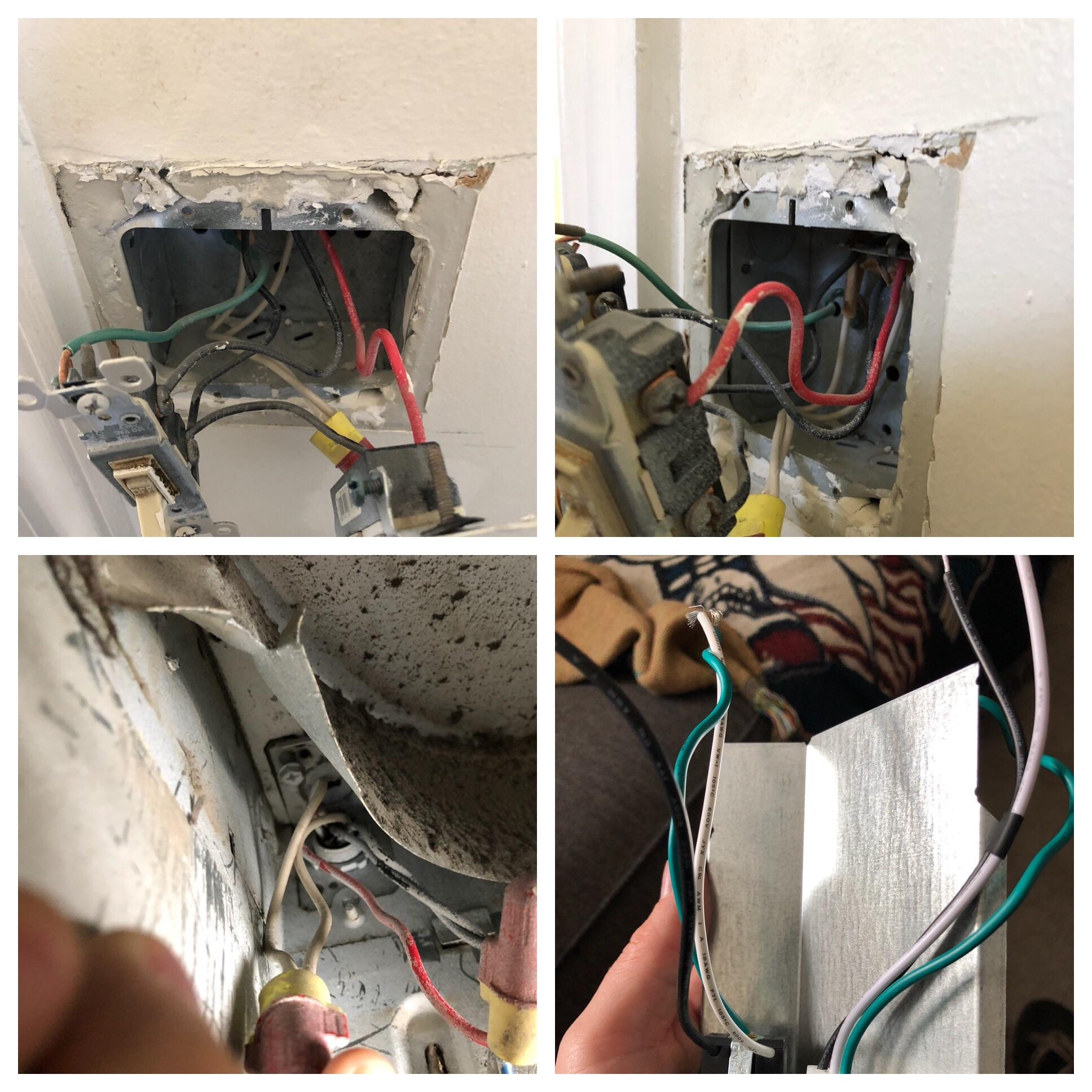 Confused Installing A New Bathroom Fan Light No Ground intended for measurements 1936 X 1936