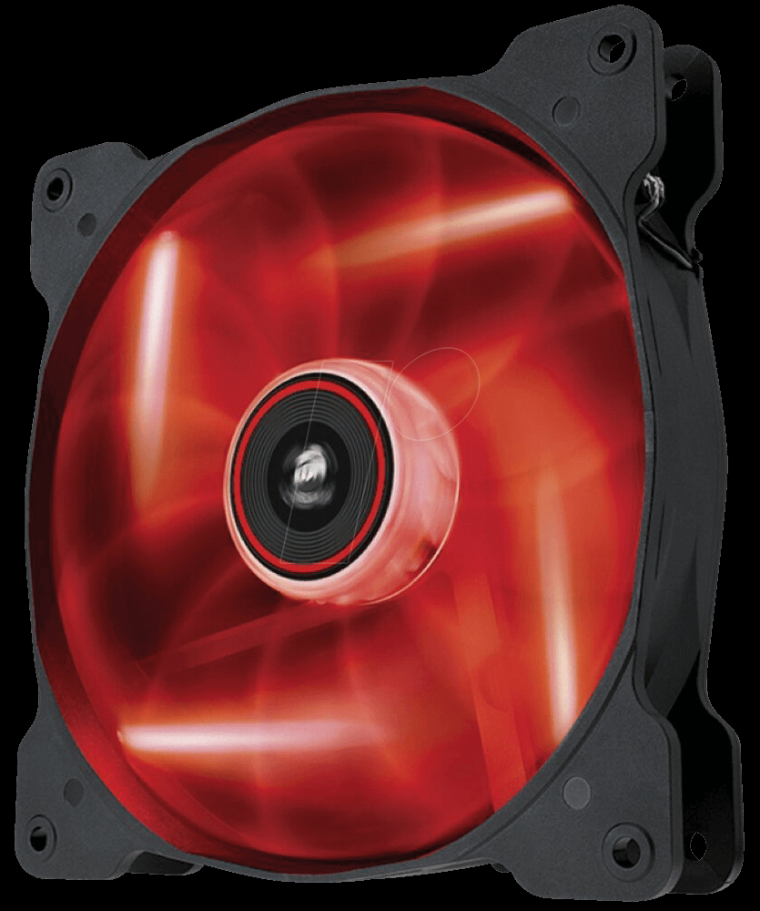 Corsair Af140 Case Fan 140mm Led Red pertaining to sizing 835 X 1000
