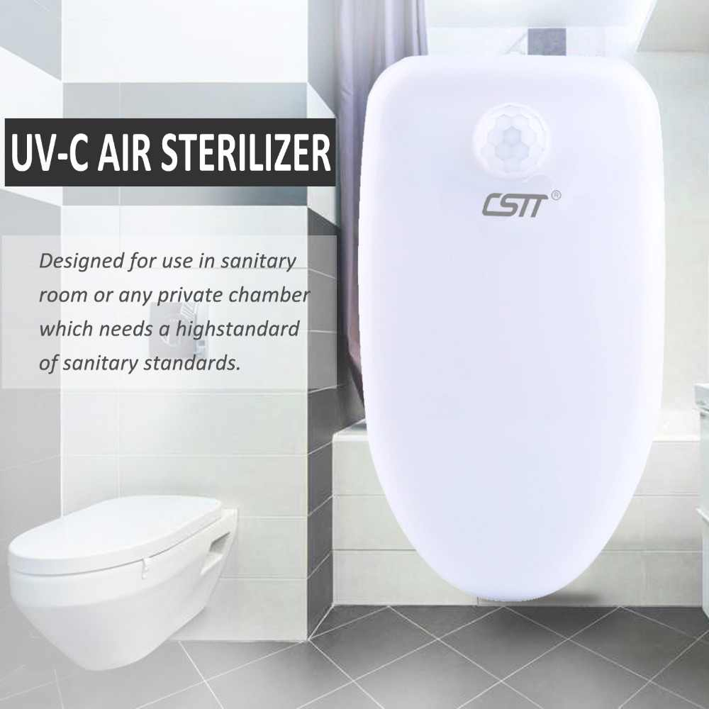 Cstt Pluggable Uv Lamp Air Sterilizer And Deordorizer Negative Ions Air Purifier With Toilet Senitizing Light Euukuscn in dimensions 1000 X 1000