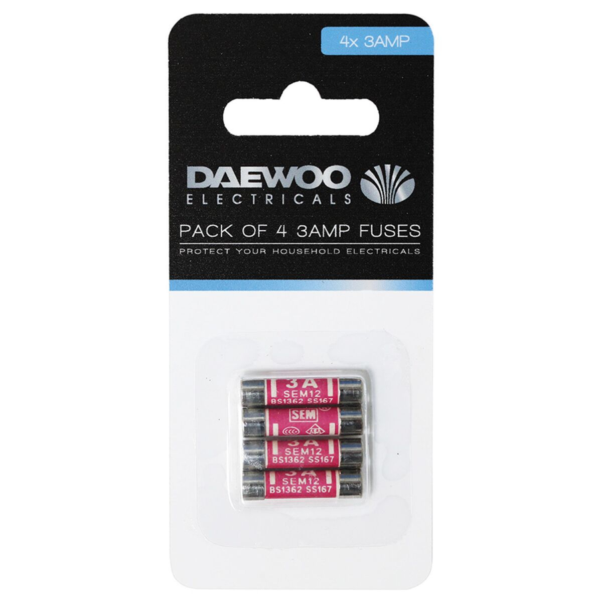 Daewoo 3 Amp Fuses 4 Pack throughout dimensions 1200 X 1200