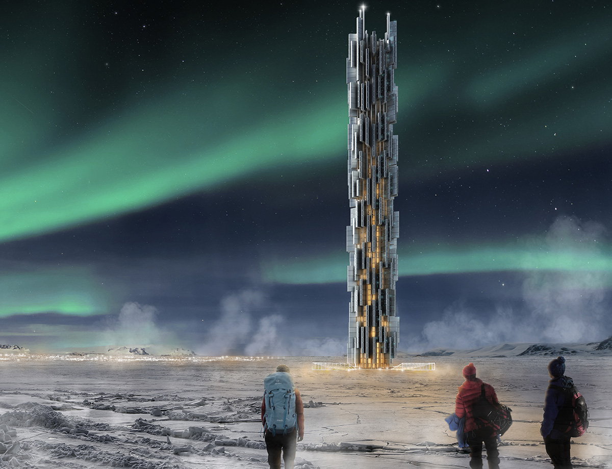 Data Skyscraper Sustainable Data Center In Iceland Evolo intended for measurements 1200 X 919