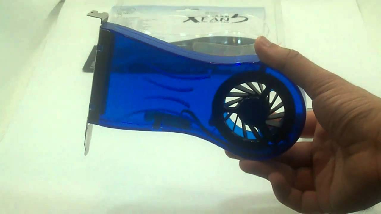 Deelcool Xfan5 Pci Slot Fan Unboxing And Review intended for measurements 1280 X 720