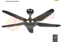 Deka X6n 56 5 Blades Gun Metal Ceiling Fan With Remote Control inside dimensions 1440 X 1440