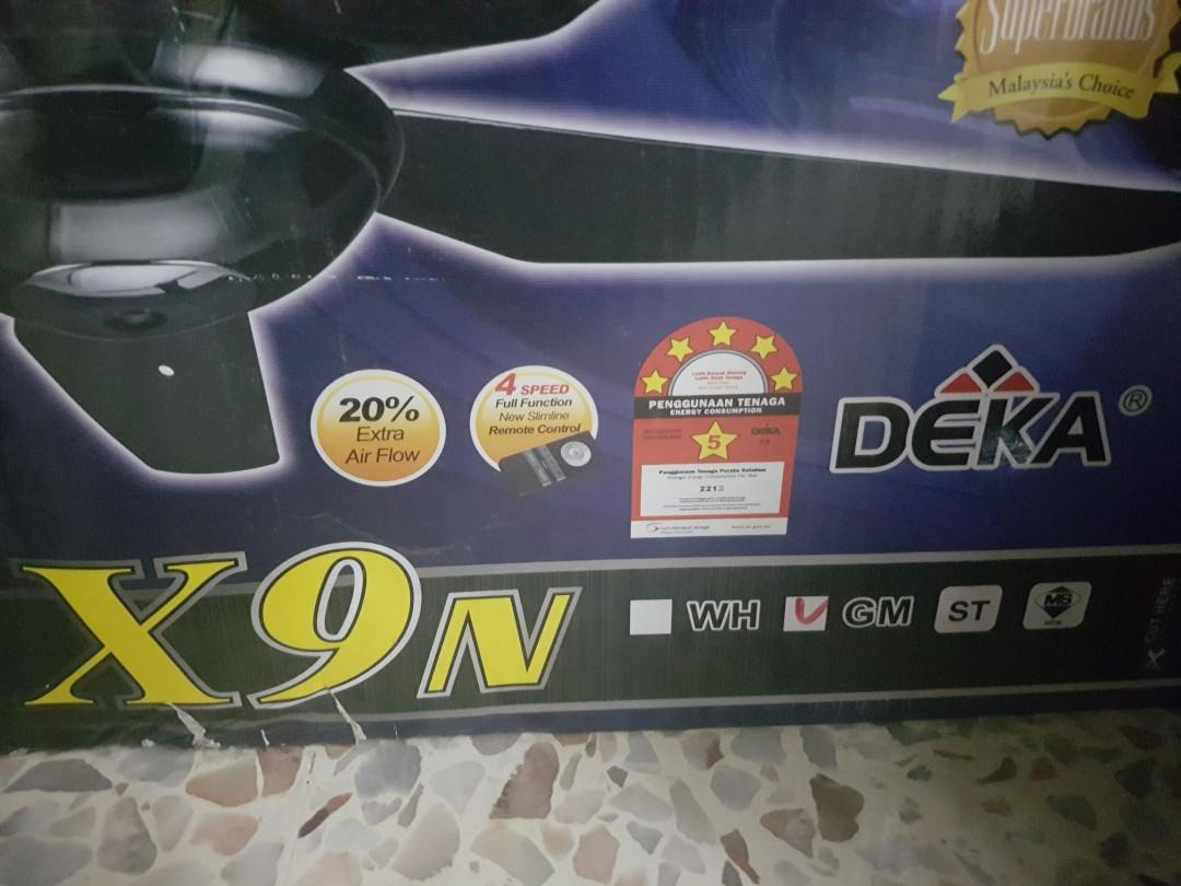 Deka X9n 5 Blade 56inch Ceiling Fan Kitchen Appliances On intended for measurements 1080 X 810