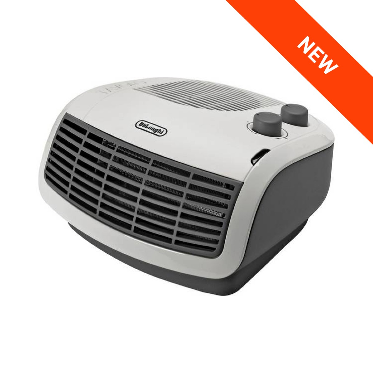 Delonghi Htf3033 New Fan Heater 3000w Powerful With Thermostat White Grey regarding dimensions 1200 X 1200