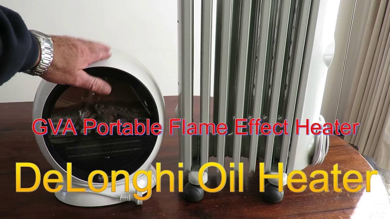 Delonghi Oil Heater Vs Gva Portable Flame Effect Heater Review And Thoughts About The Winner regarding dimensions 1280 X 720