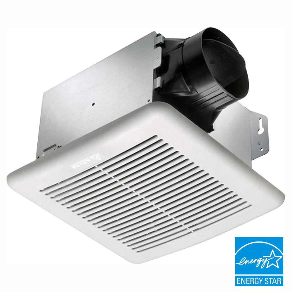 Delta Breez Greenbuilder Series 100 Cfm Wall Or Ceiling Bathroom Exhaust Fan Energy Star pertaining to proportions 1000 X 1000