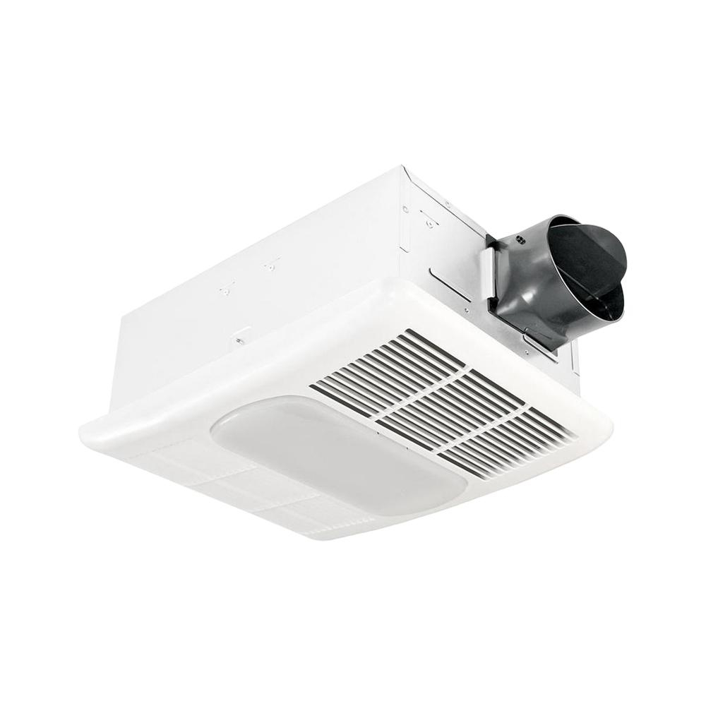 Delta Breez Radiance Series 80 Cfm Ceiling Bathroom Exhaust Fan With Light And Heater in sizing 1000 X 1000