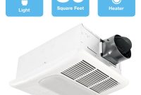Delta Breez Radiance Series 80 Cfm Ceiling Bathroom Exhaust Fan With Light And Heater regarding proportions 1000 X 1000
