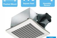 Delta Breez Signature 110 Cfm Ceiling Humidity Sensing Bathroom Exhaust Fan Energy Star within dimensions 1000 X 1000