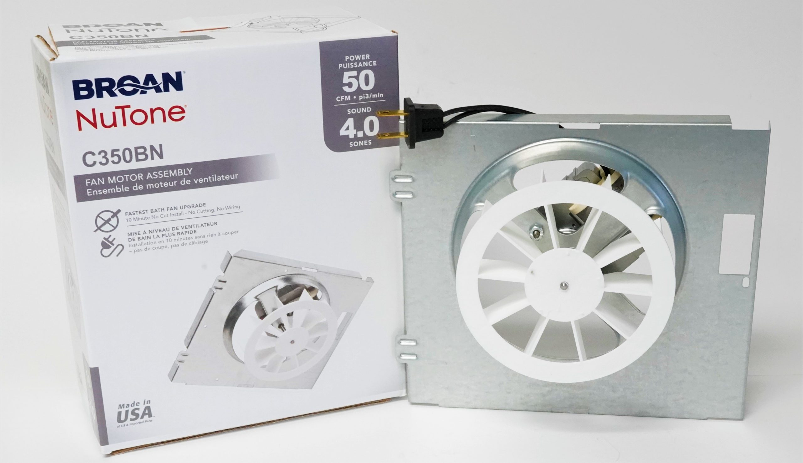 Details About C350bn Nutone Bathroom Fan Motor Asm For 696n B Unit in proportions 4118 X 2375