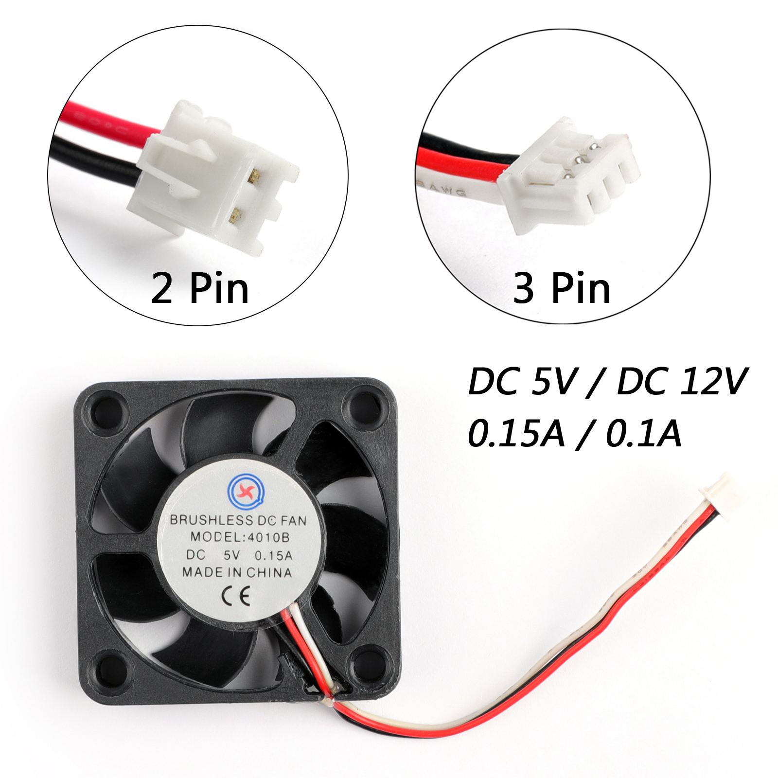 Details About Cooling Cpu Computer Fan Ball Bearing Small 40mm 40mm 10mm Dc Brushless Us throughout dimensions 1600 X 1600
