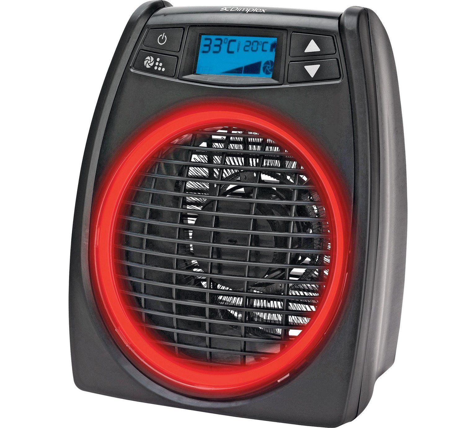 Details About Dimplex Dxglo2 Upright Neon Electric Fan Heater Glo Fan Heater 2kw Lcd Display with regard to size 1536 X 1382