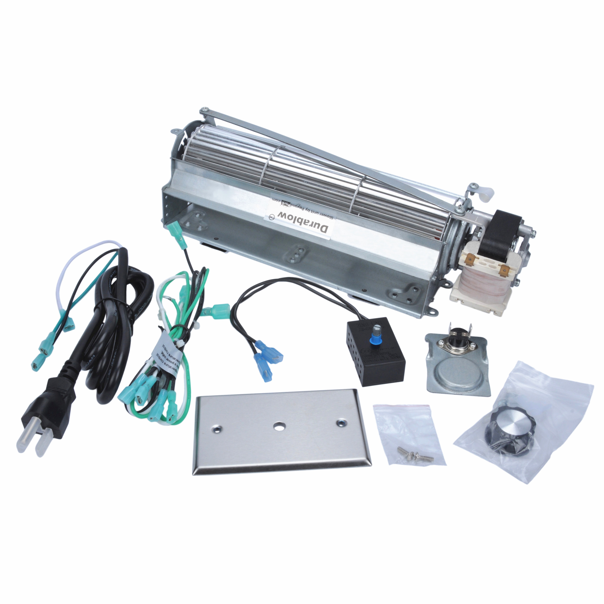 Details About Durablow Fireplace Blower Fan Kit For Heatilator Cfm Northern Flame Rotom throughout dimensions 2000 X 2000